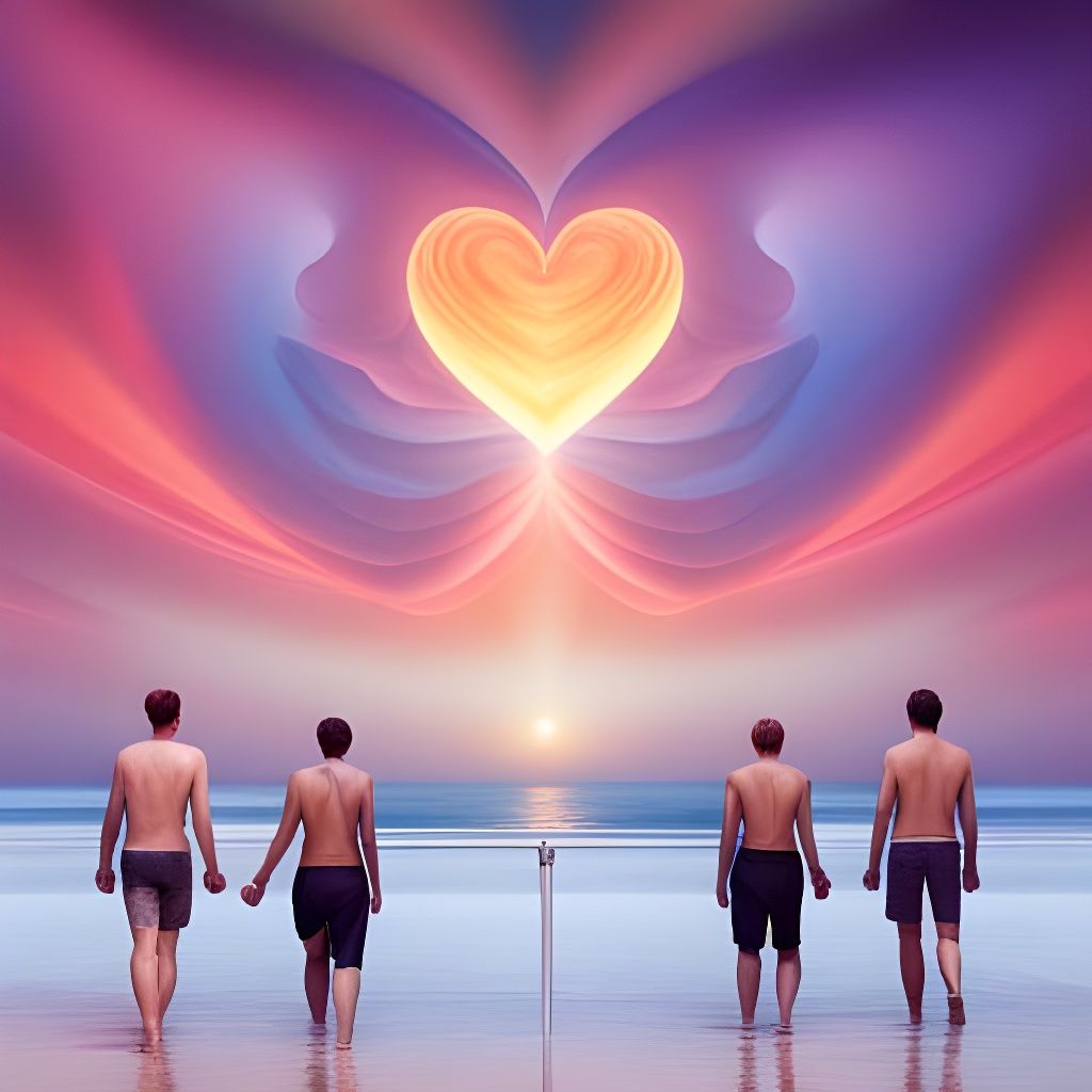 The magic of love AI Generated Artwork NightCafe Creator