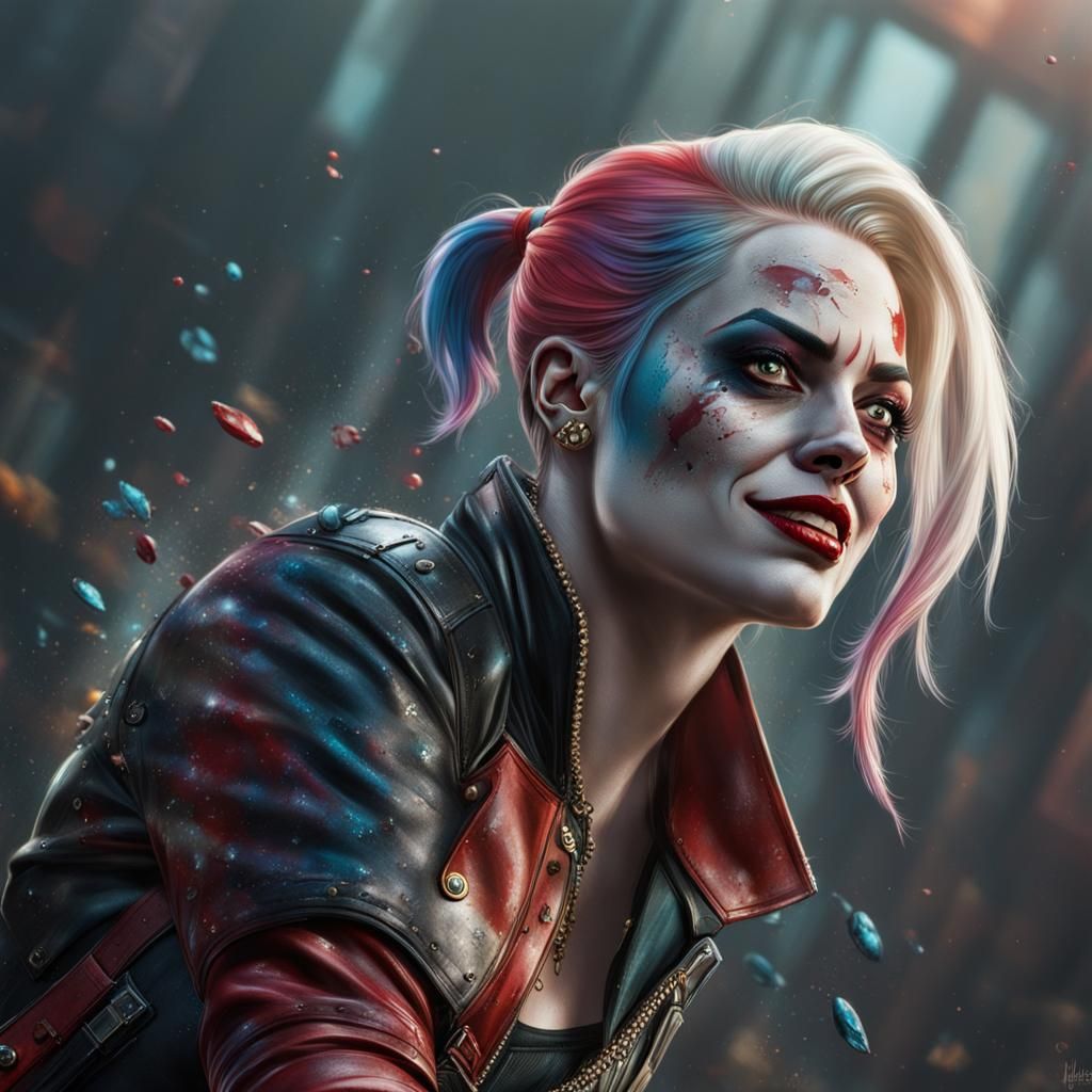 Harley Quinn - AI Generated Artwork - NightCafe Creator