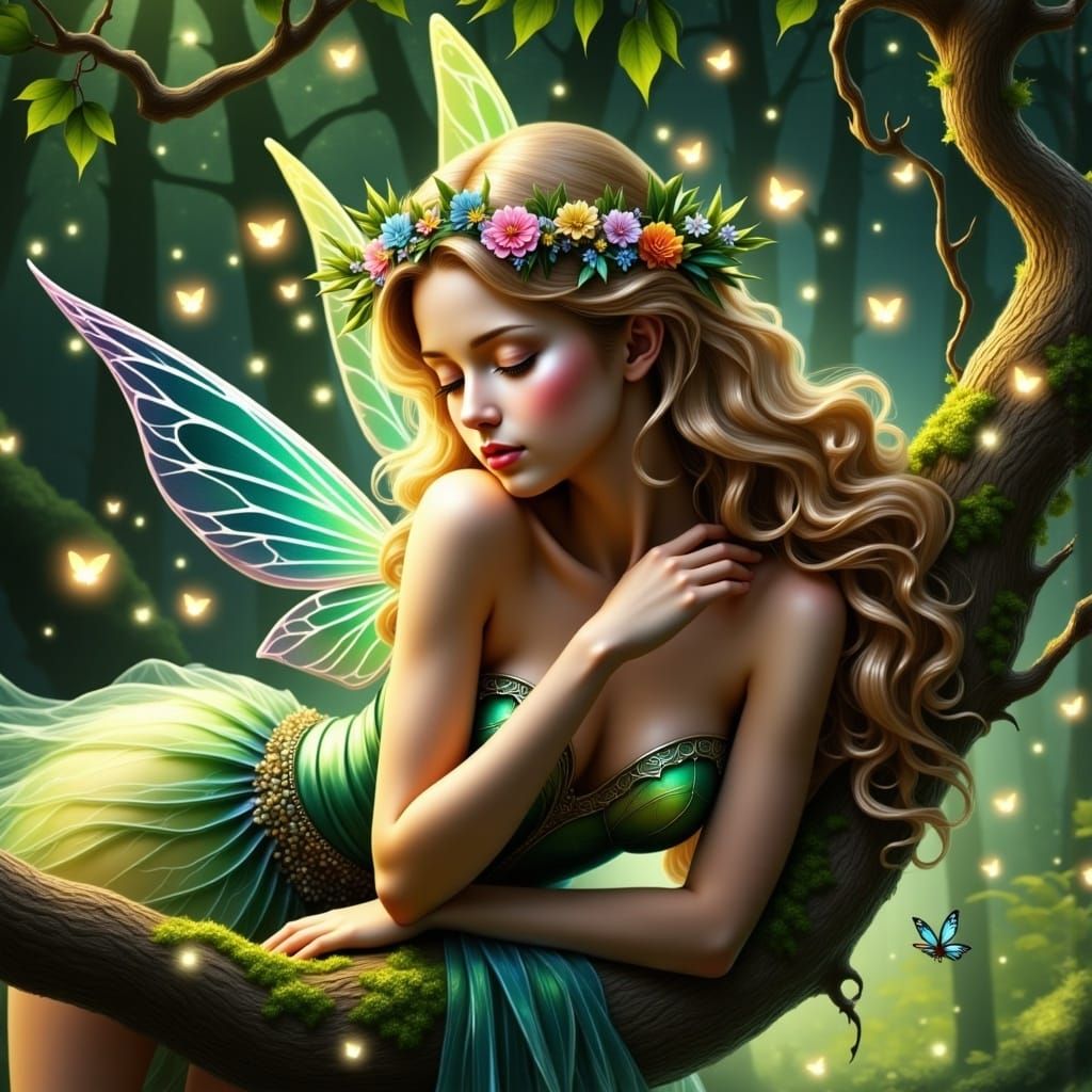 <lora:Fairy Flux:1.0> 