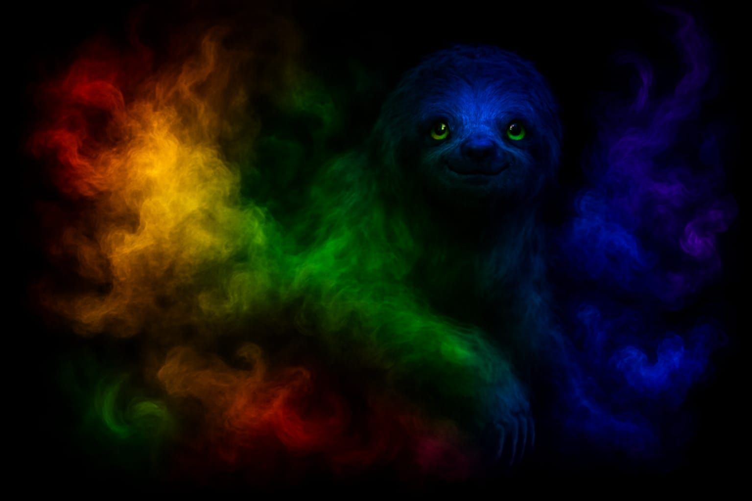 Colorful Sloth