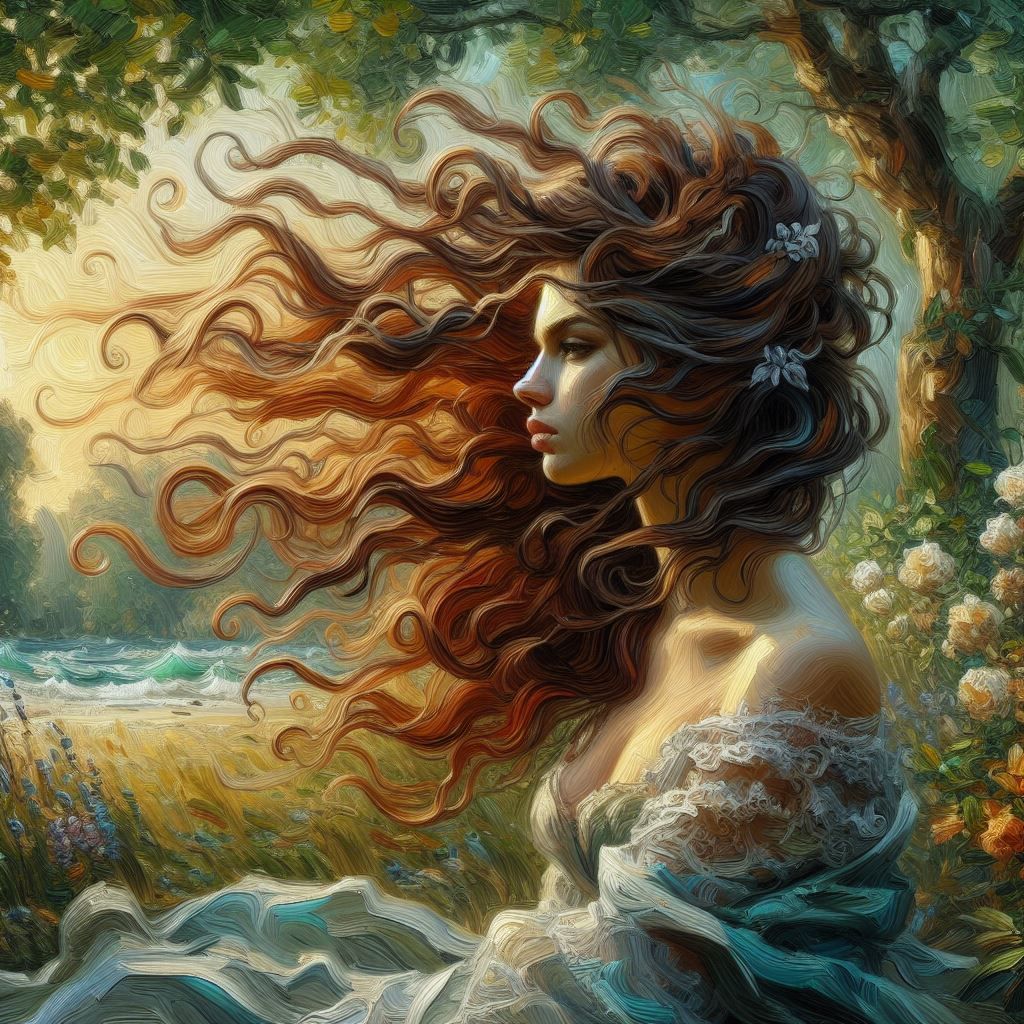 Da Vinci Style Oil Painting