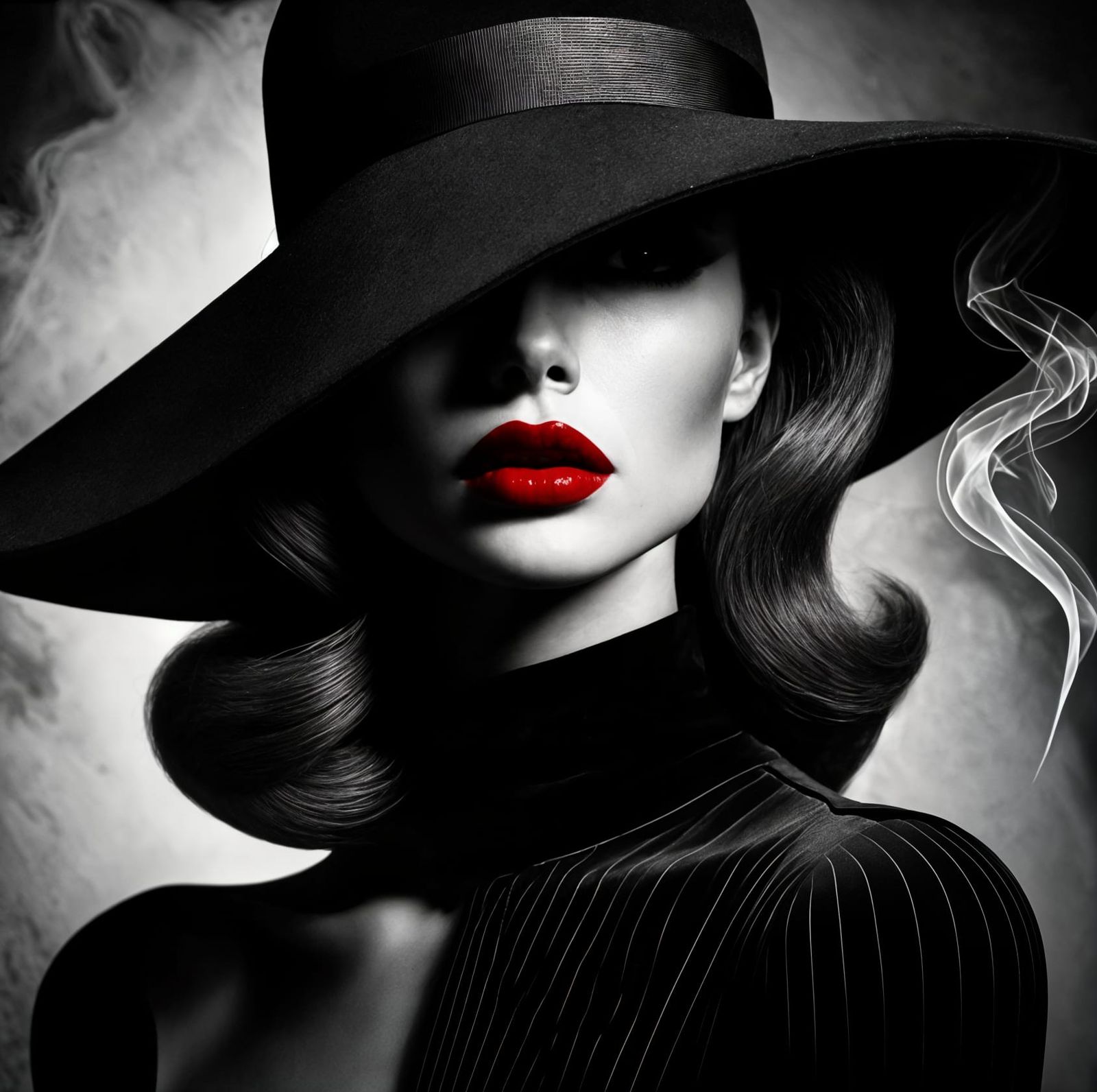 Velvet Eclipse: Beneath the Brim of Silence