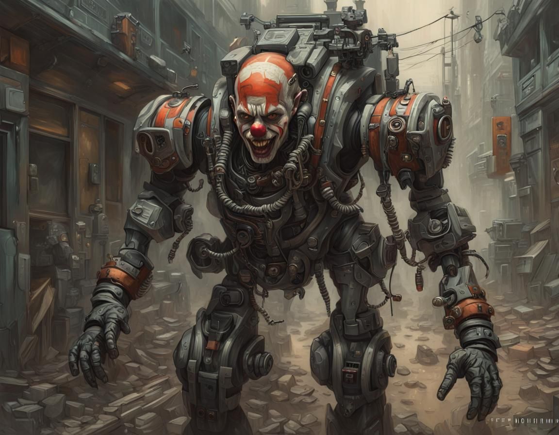 Clown Demented mech