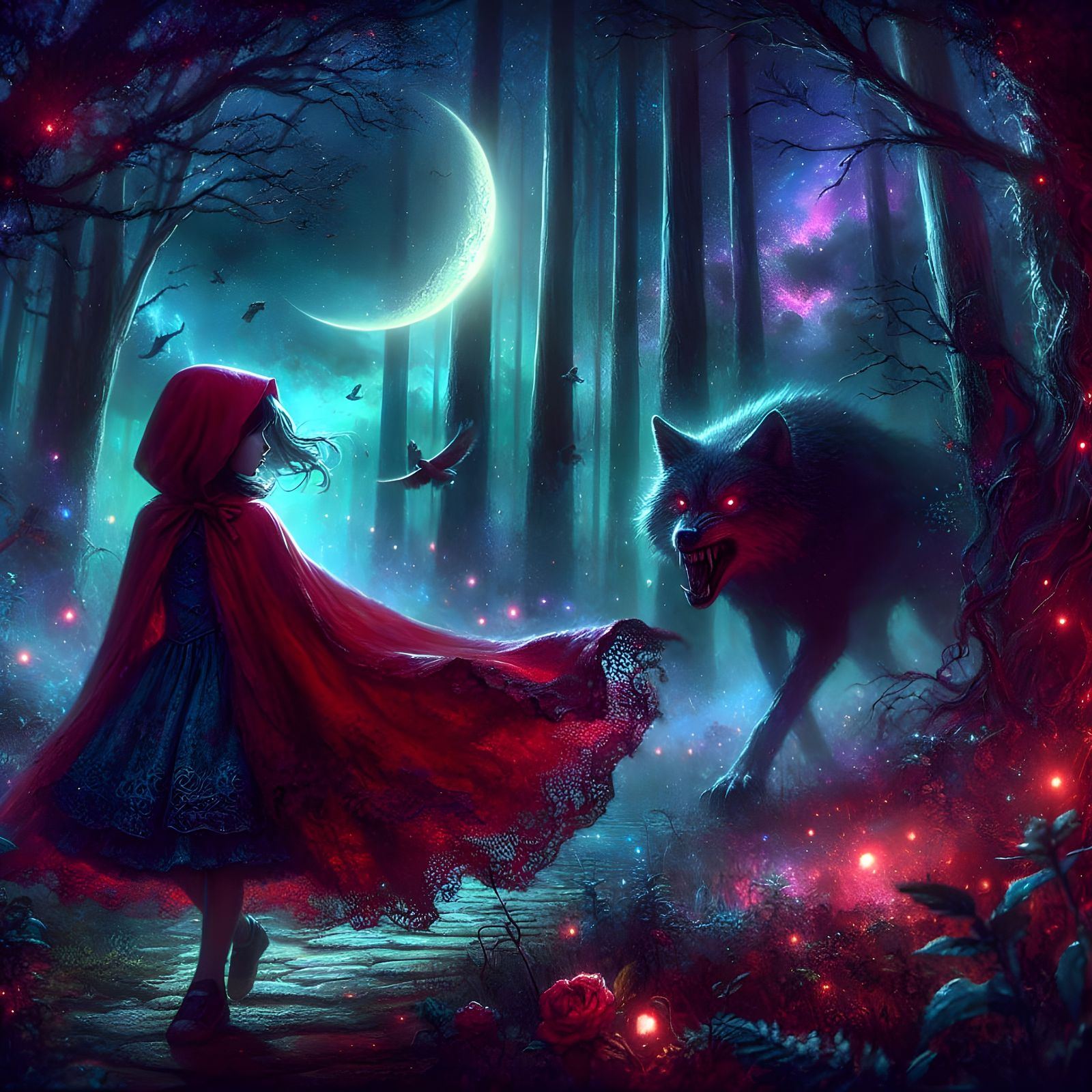 Red Riding Hood  by @Chantal-Rose