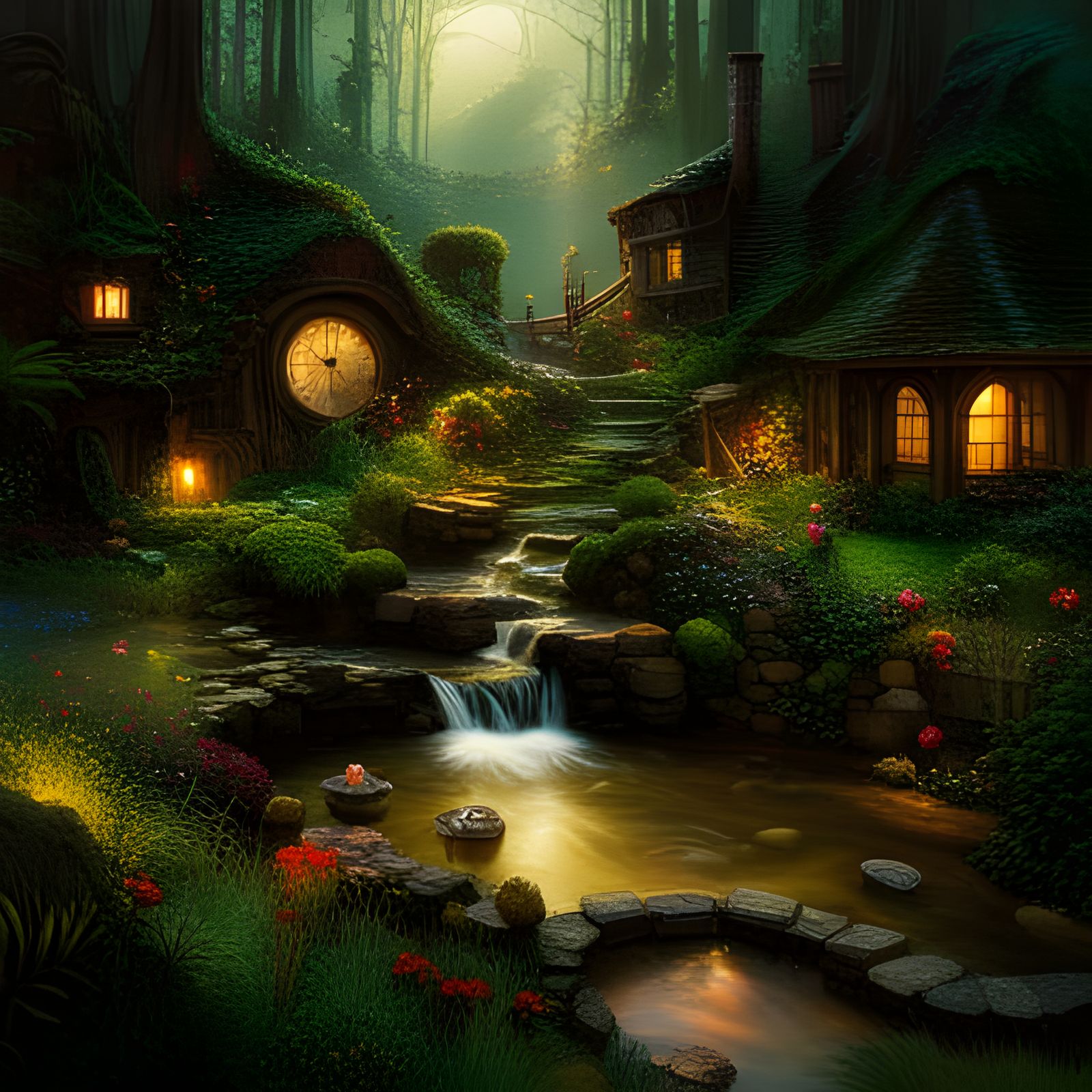 Where the little gnomes live :)   by @Queenshif