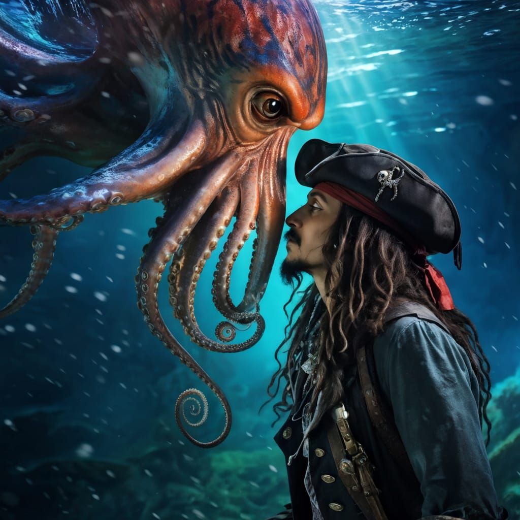 Jack, knock it off. I won't kiss you. Stop drinking rum you ...