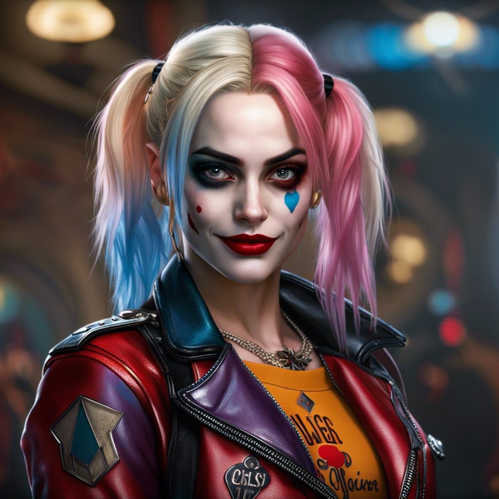 Harley Quinn Ai Generated Artwork Nightcafe Creator 