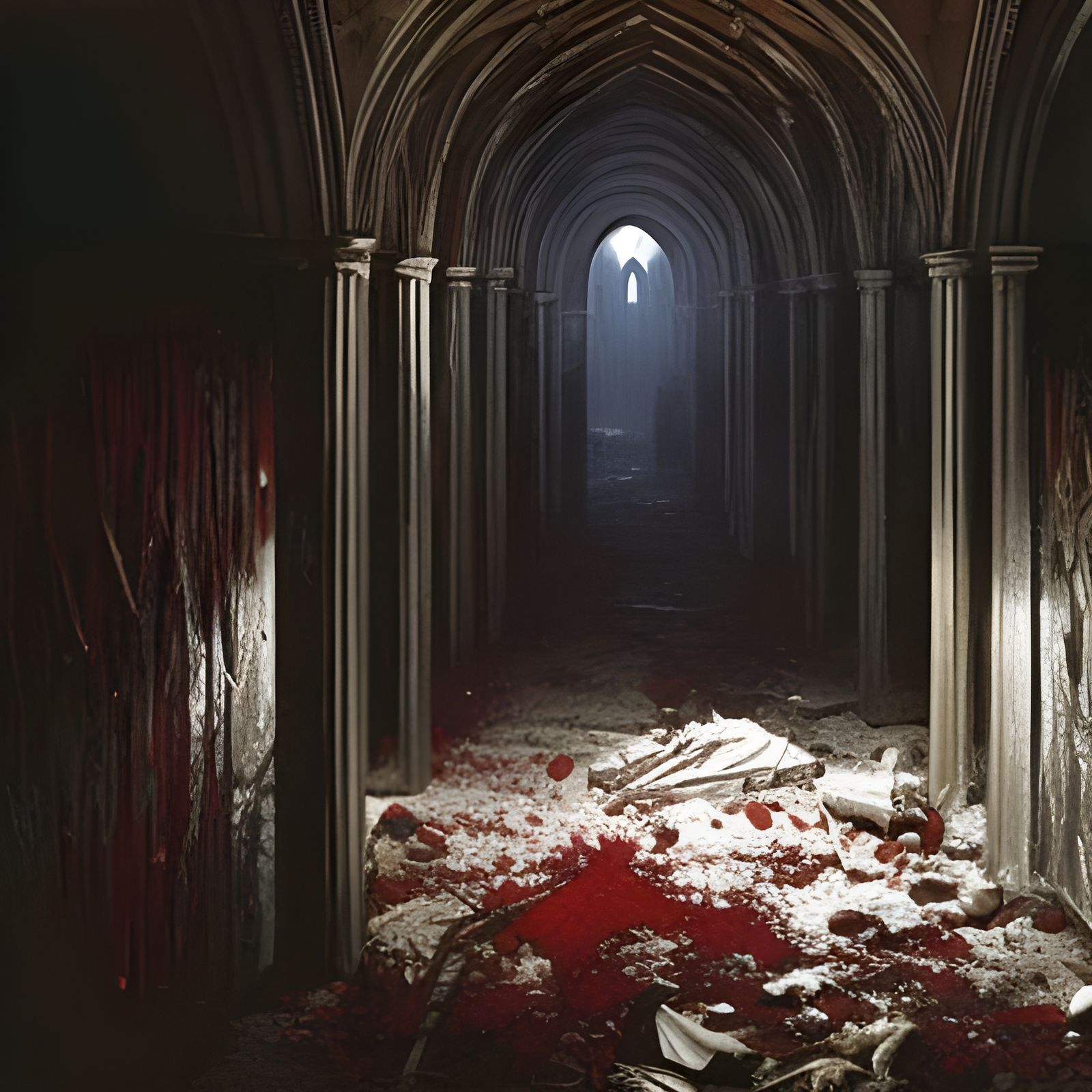 Bloody mess