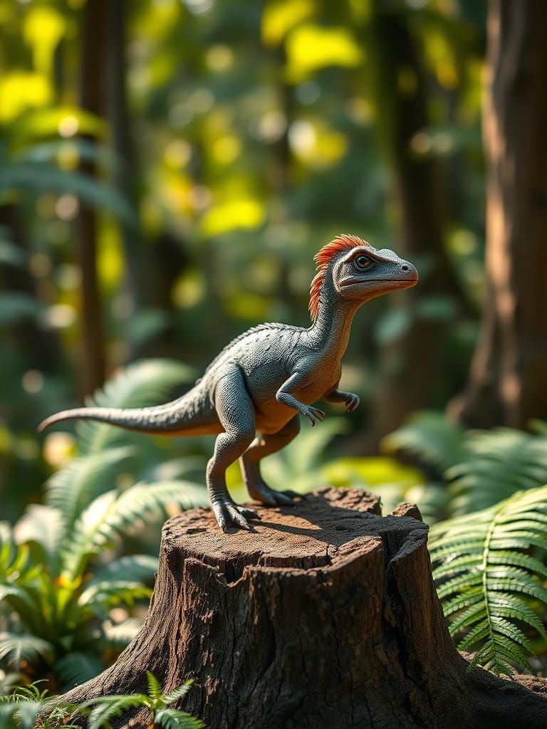 Compsognathus  by @Te Hira