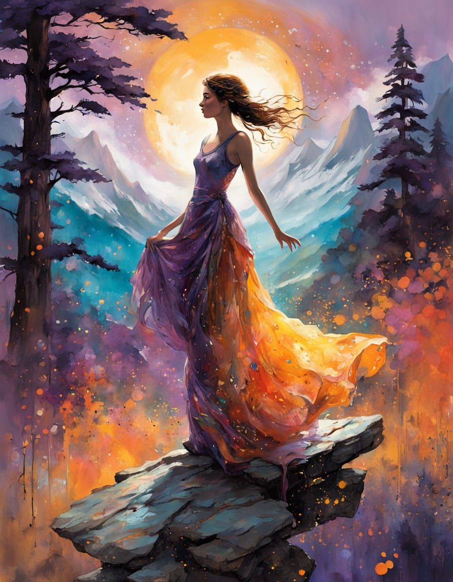 Mystical and Magical.   by @ArtMew94