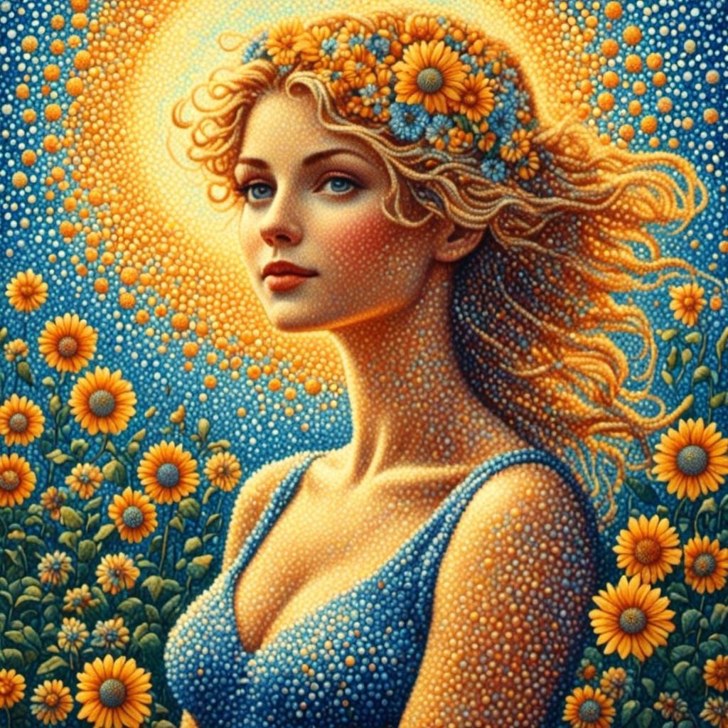 <lora:Pointillist Art:1.0> 