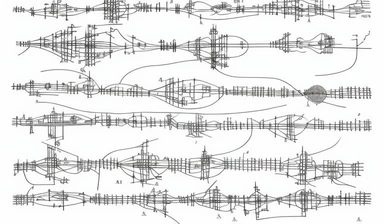 graphic score, graphic notation, experimental music notation...