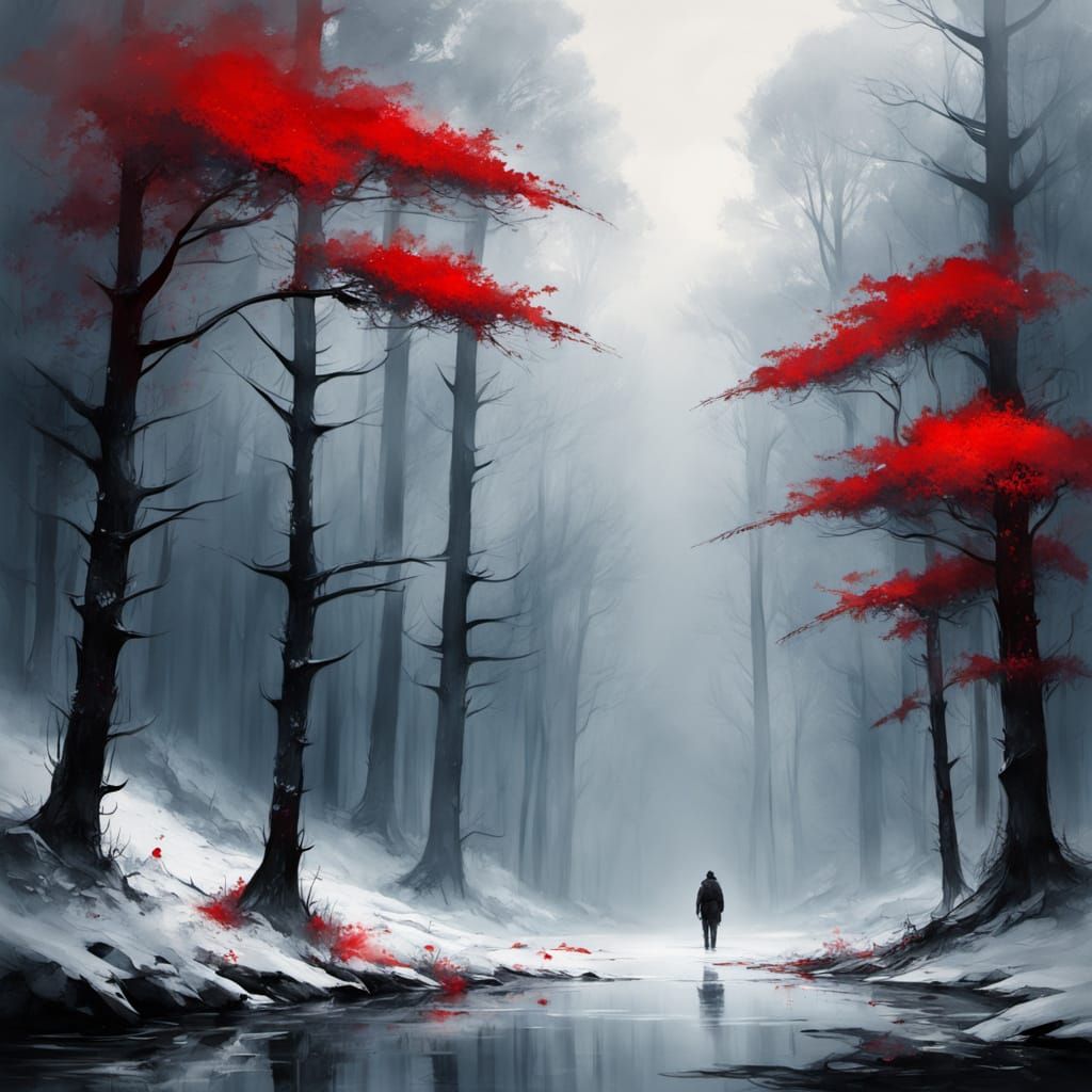 Lonely path  by @Ladmilla