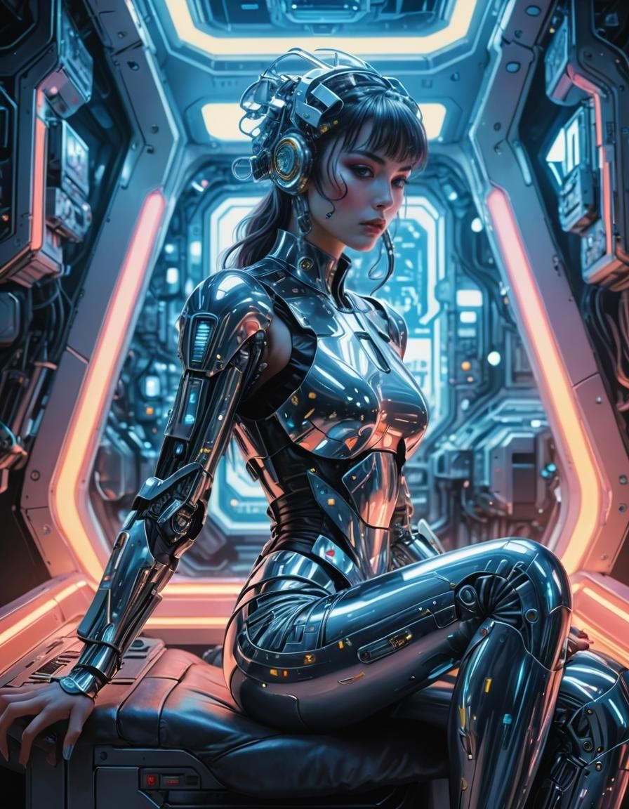 Cyborg Resting
