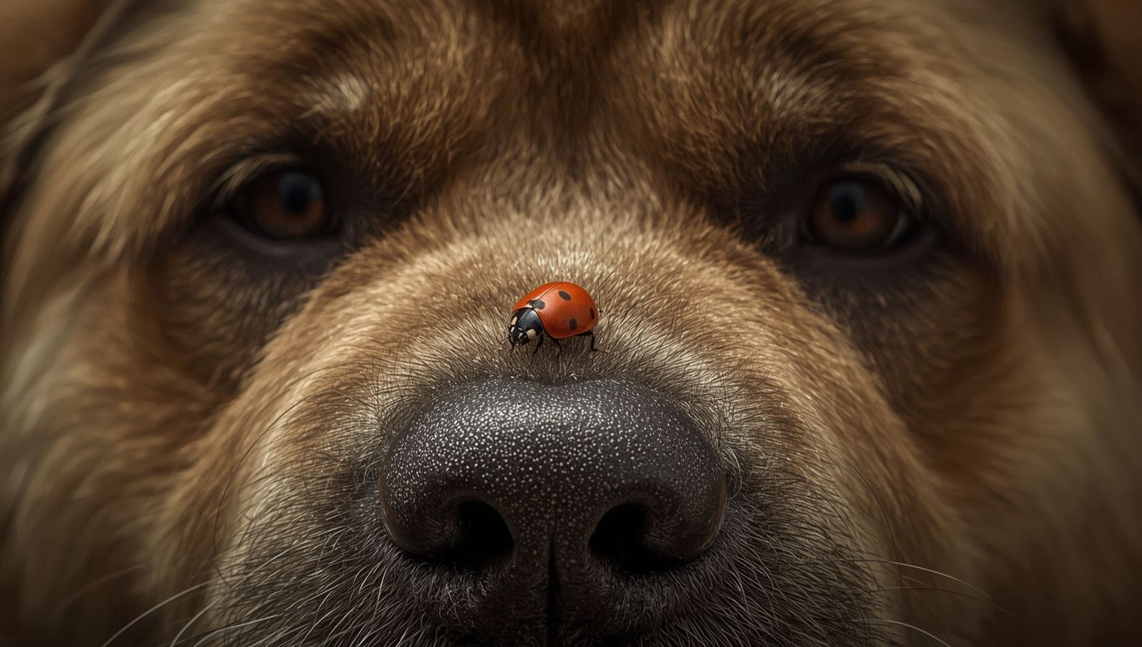 Something on my nose!  by @Lang