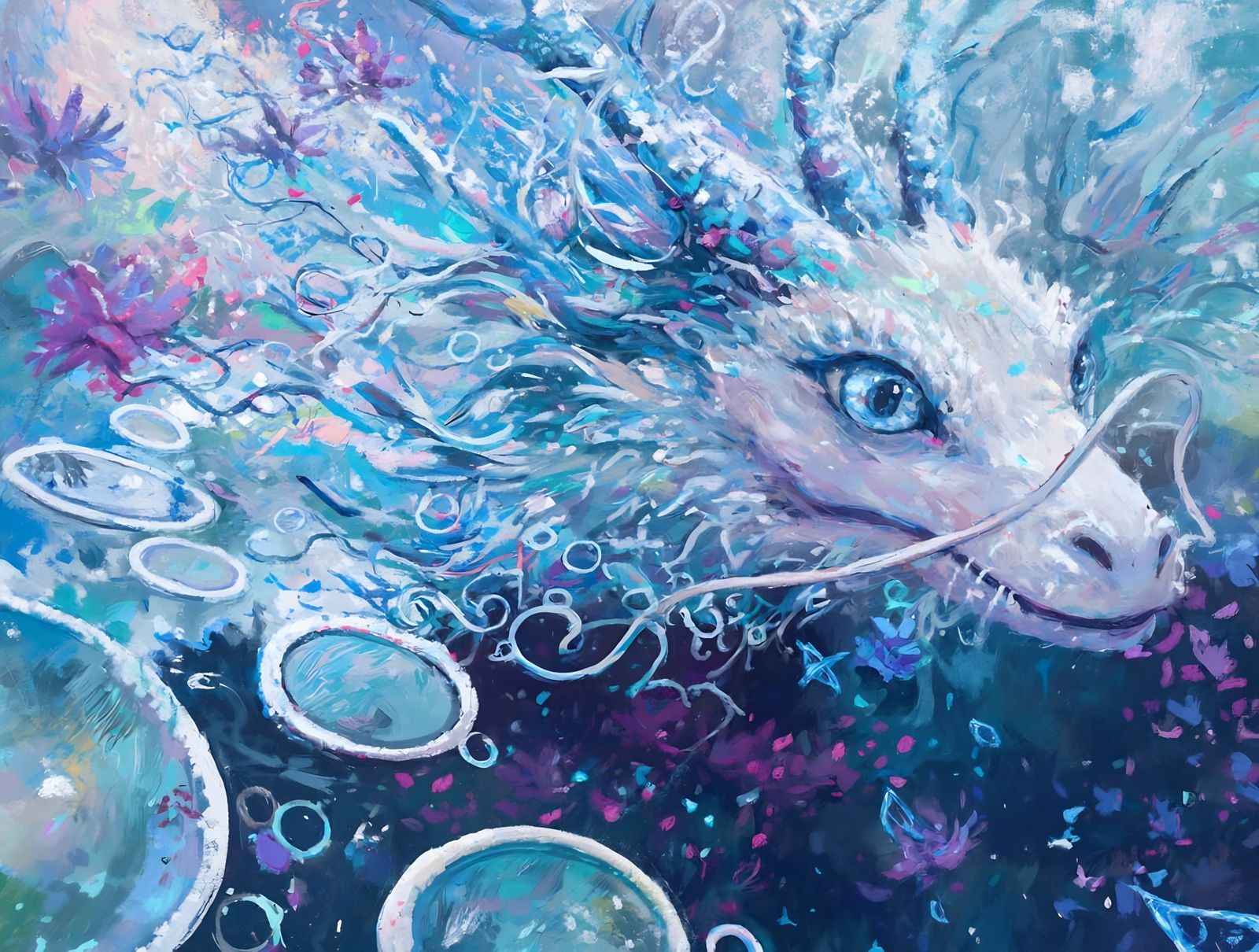 Painted Water Dragon