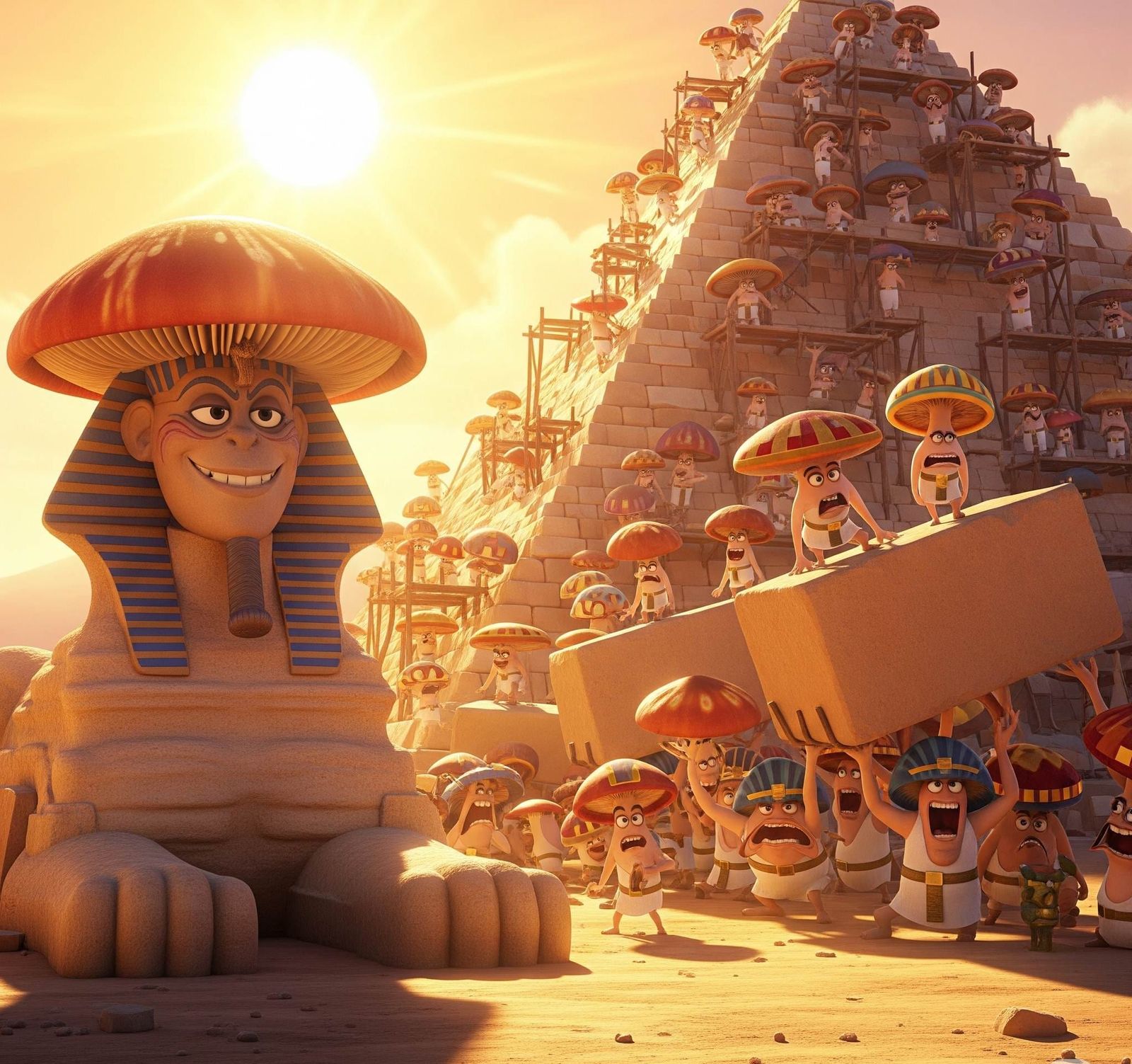 Crazy Mushrooms Egypt