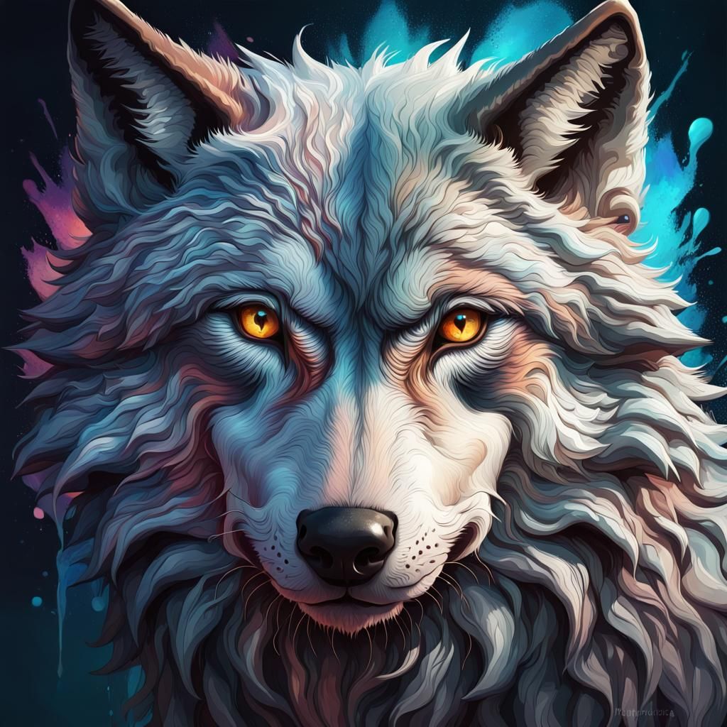 I am wolf - AI Generated Artwork - NightCafe Creator