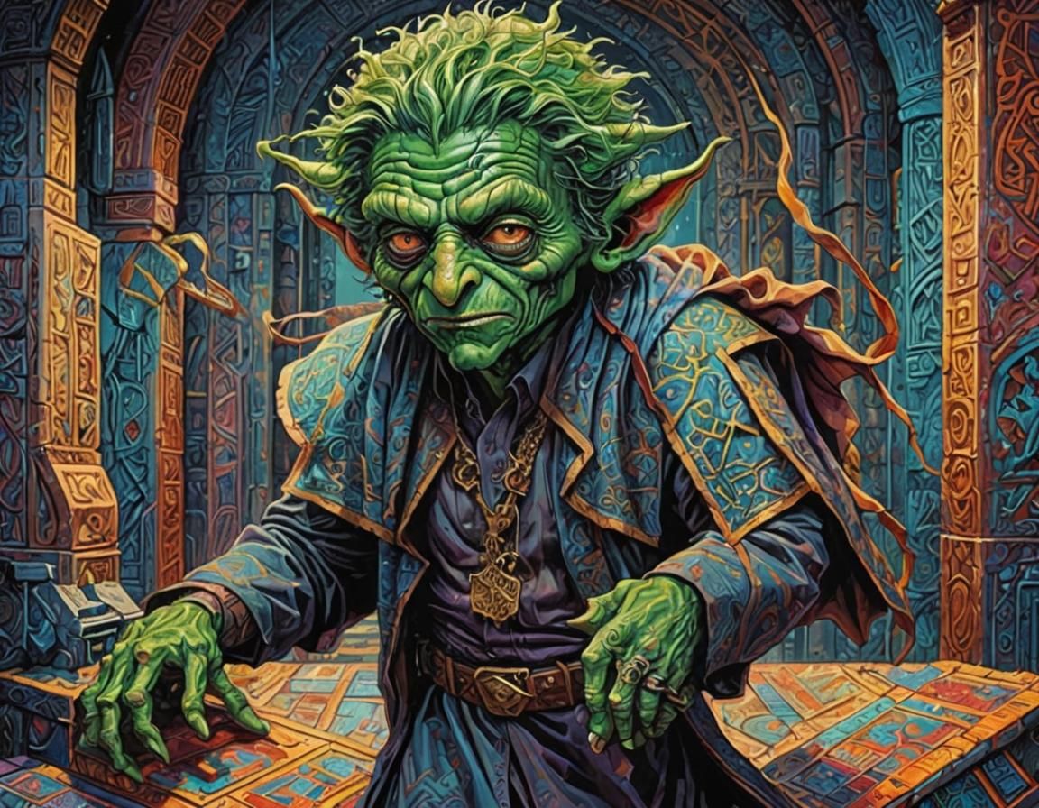 an Saudi Arabia Goblin man