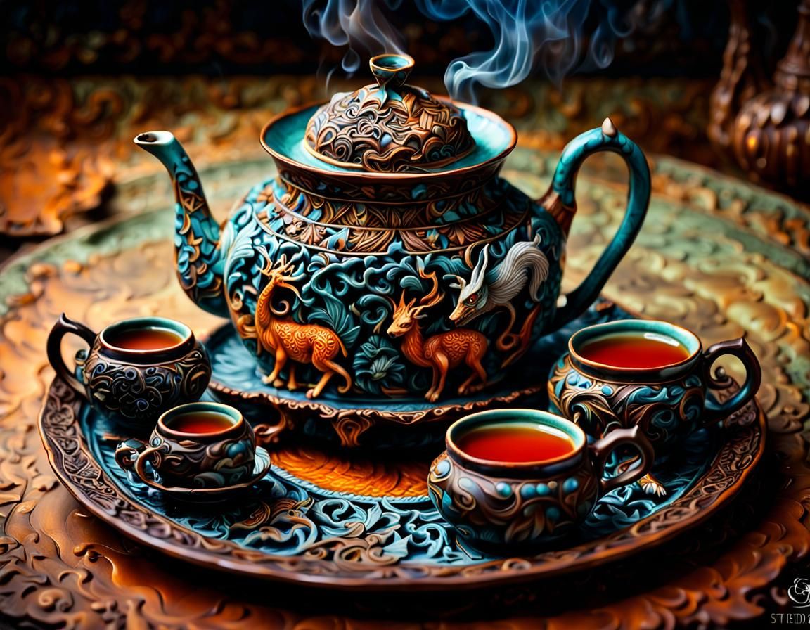 Tea is Served  by @Micheal Bomberger