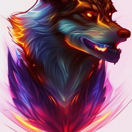 fire wolf