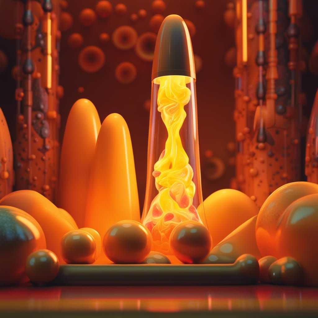 lava lamp  by @Stephanie Gunnz