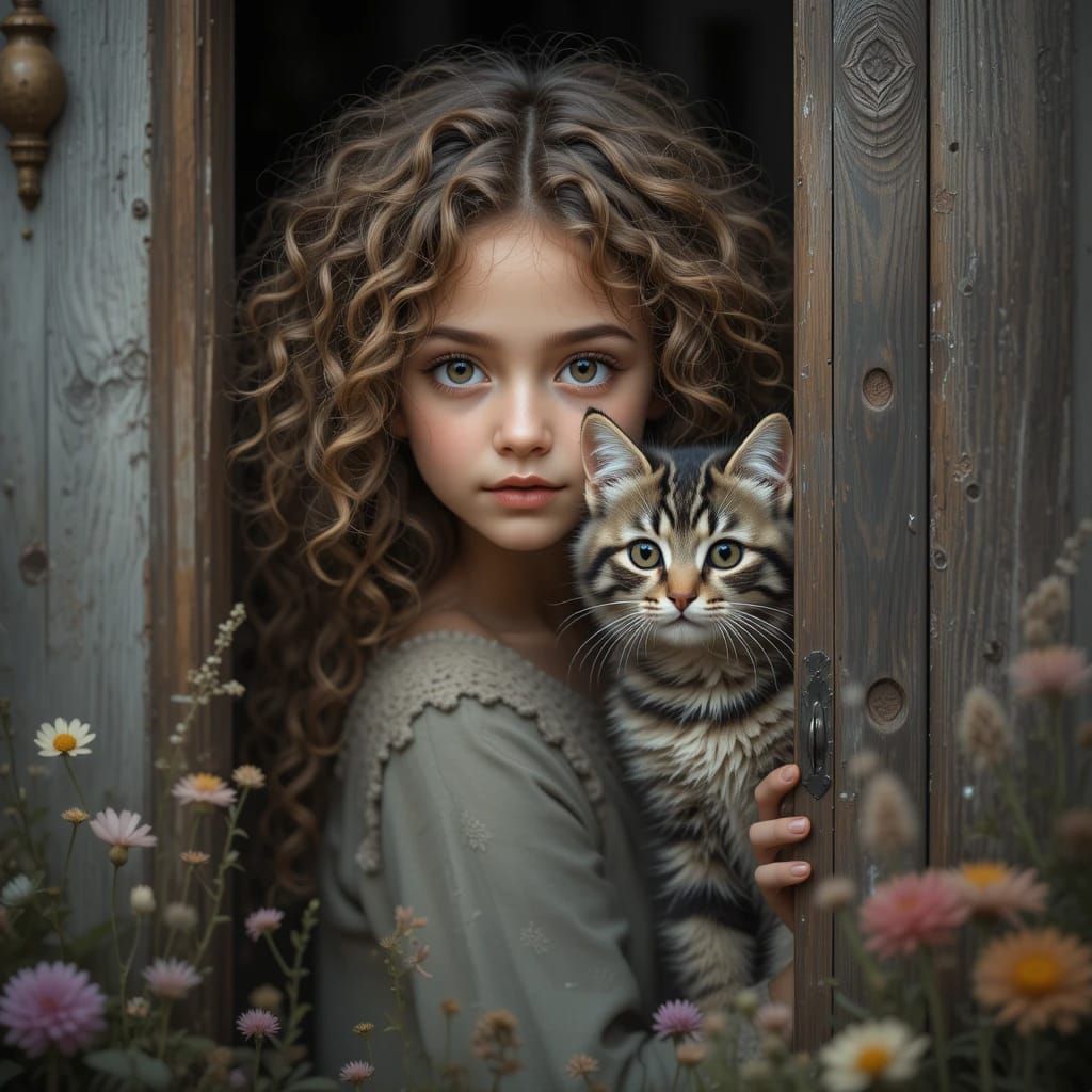 The Girl with the Cat