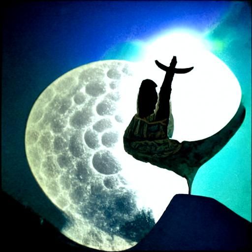 praising the moon