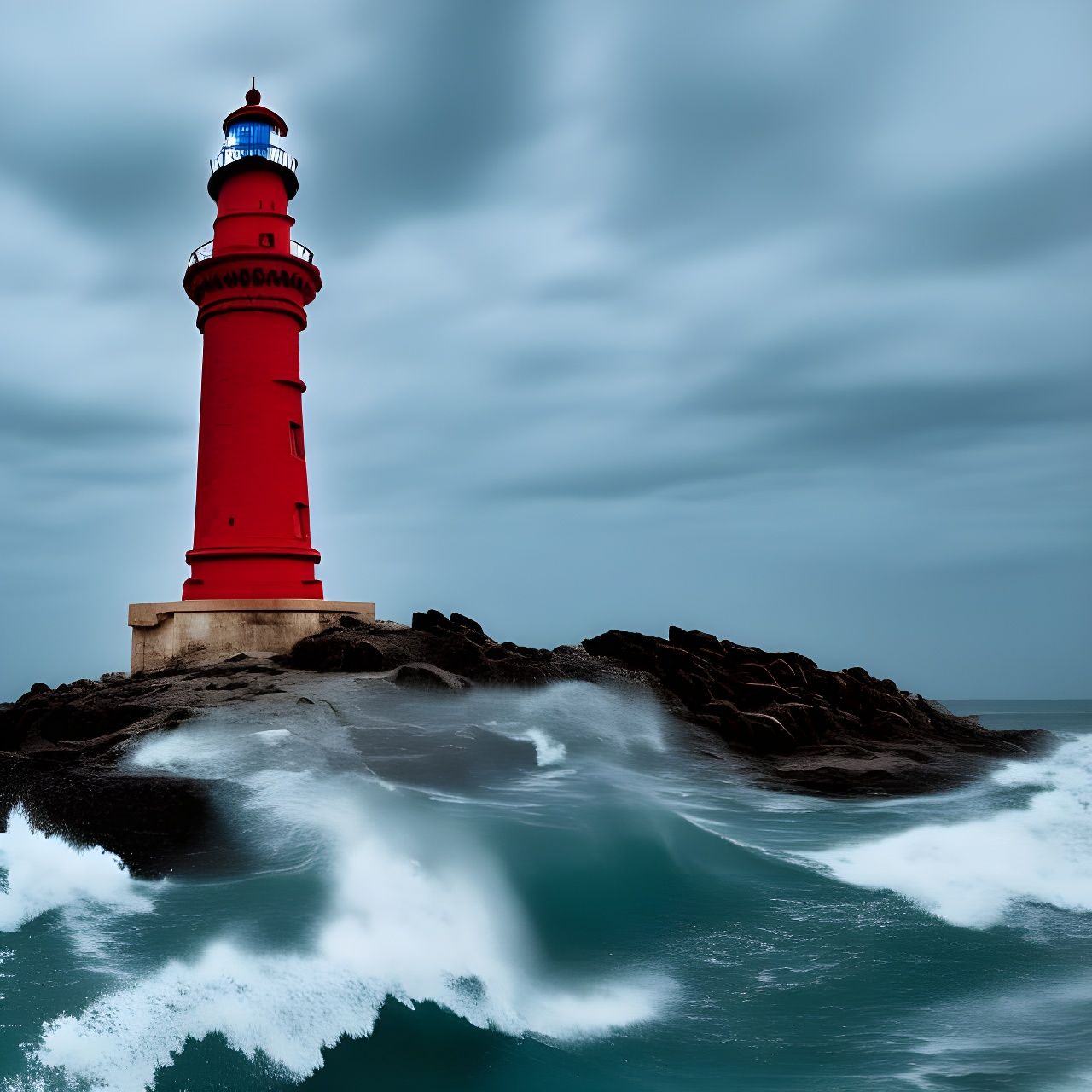 Red "port" lighthouse, green "starboard" is somewhere along ...