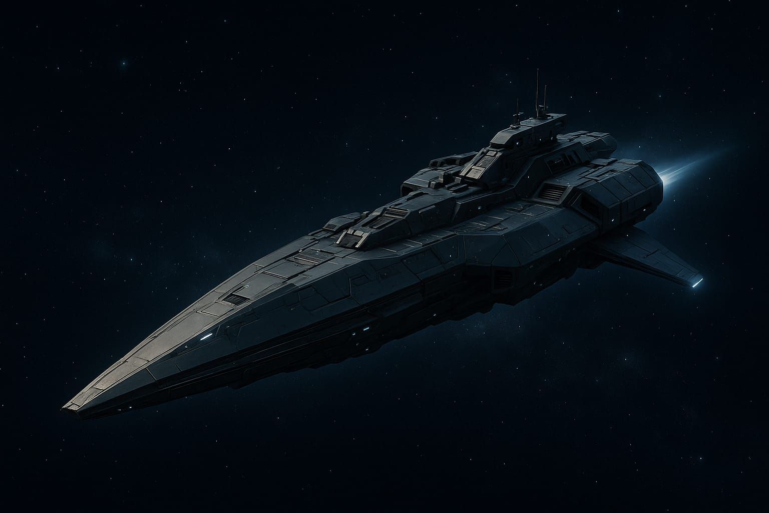 The Kawalasky, a Langford Class Ancient Frigate