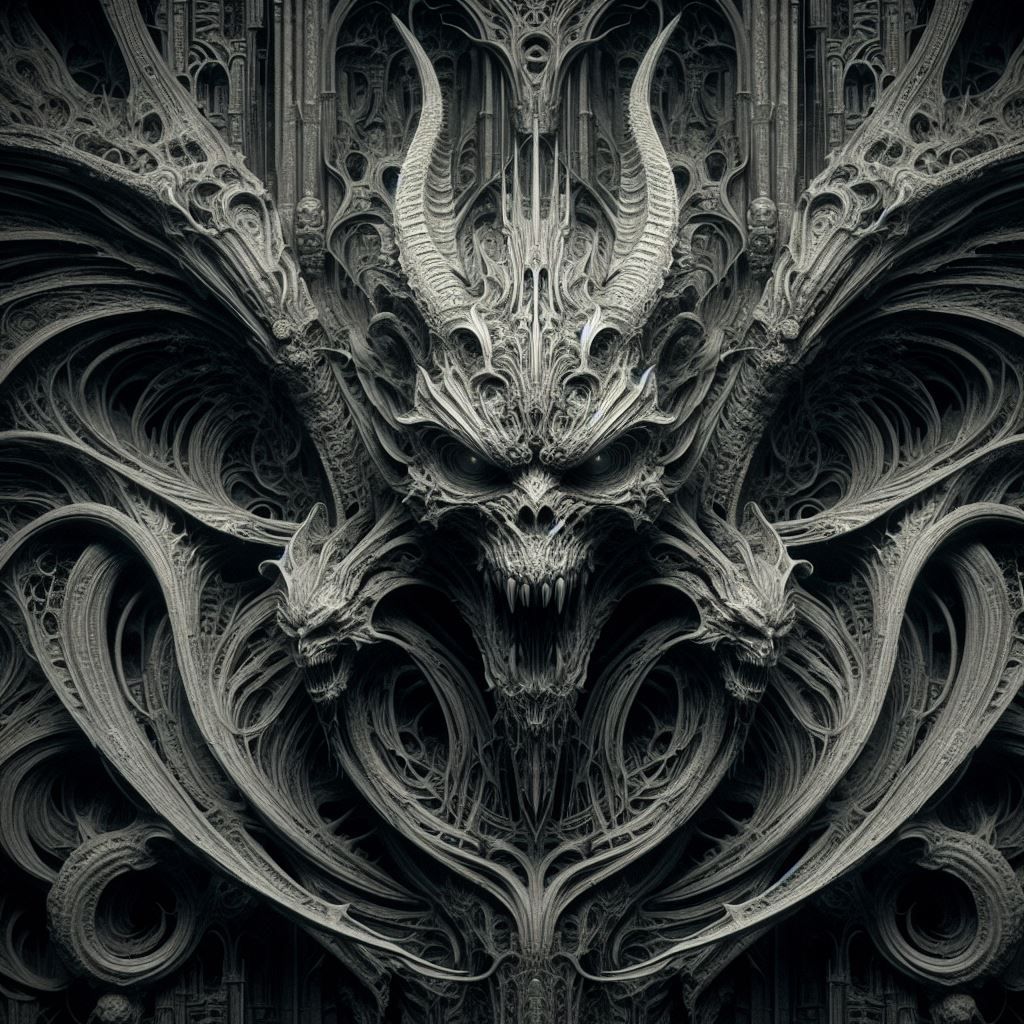 Gargoyles Giger'd