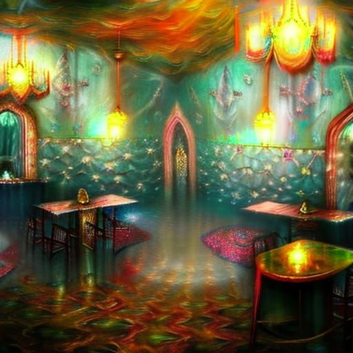 Psychedelic bar