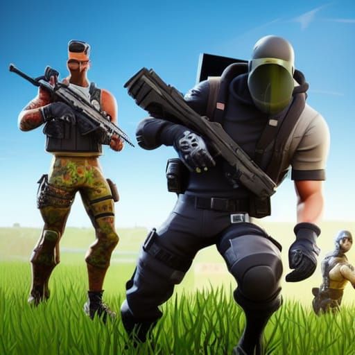 Call of Duty meets Fortnite then eats a banana