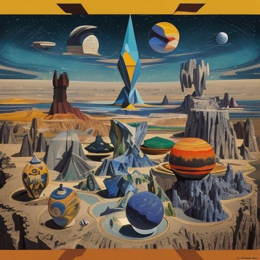 Magic realism style star wars.. all Star Wars character landscape No front and no wave. Deepest perspectives mathematical 3 dimensions.. Pab...