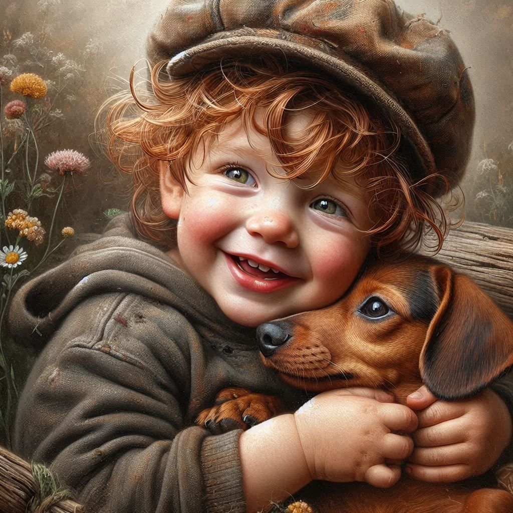 Come with me my little friend 🐶🐶😁