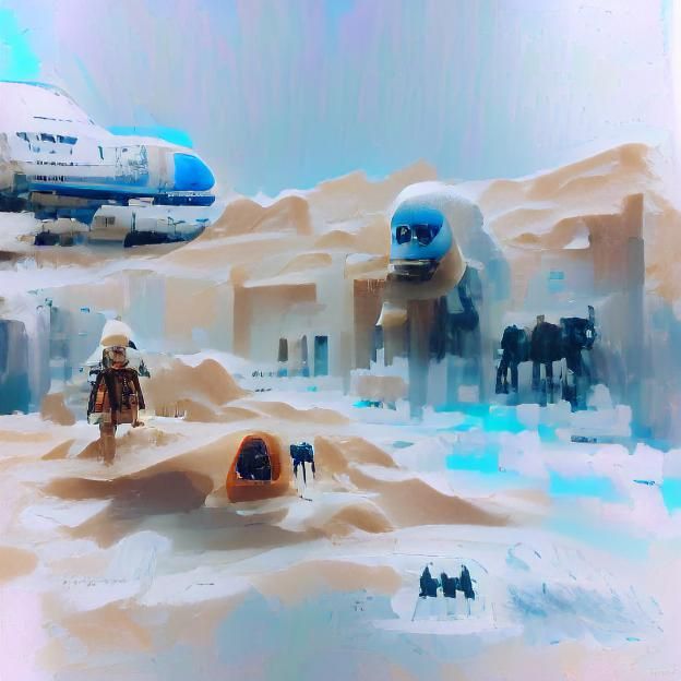 Ice, snow and Jawas
