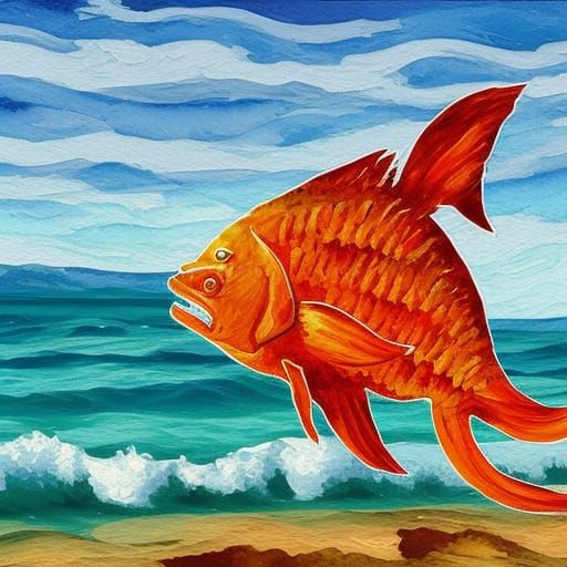 big fish - AI Generated Artwork - NightCafe Creator