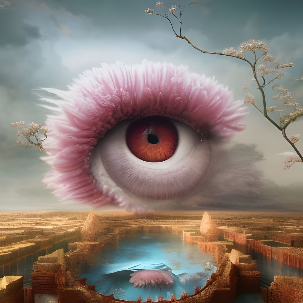 Eye in the Sky AI Generated Artwork NightCafe Creator