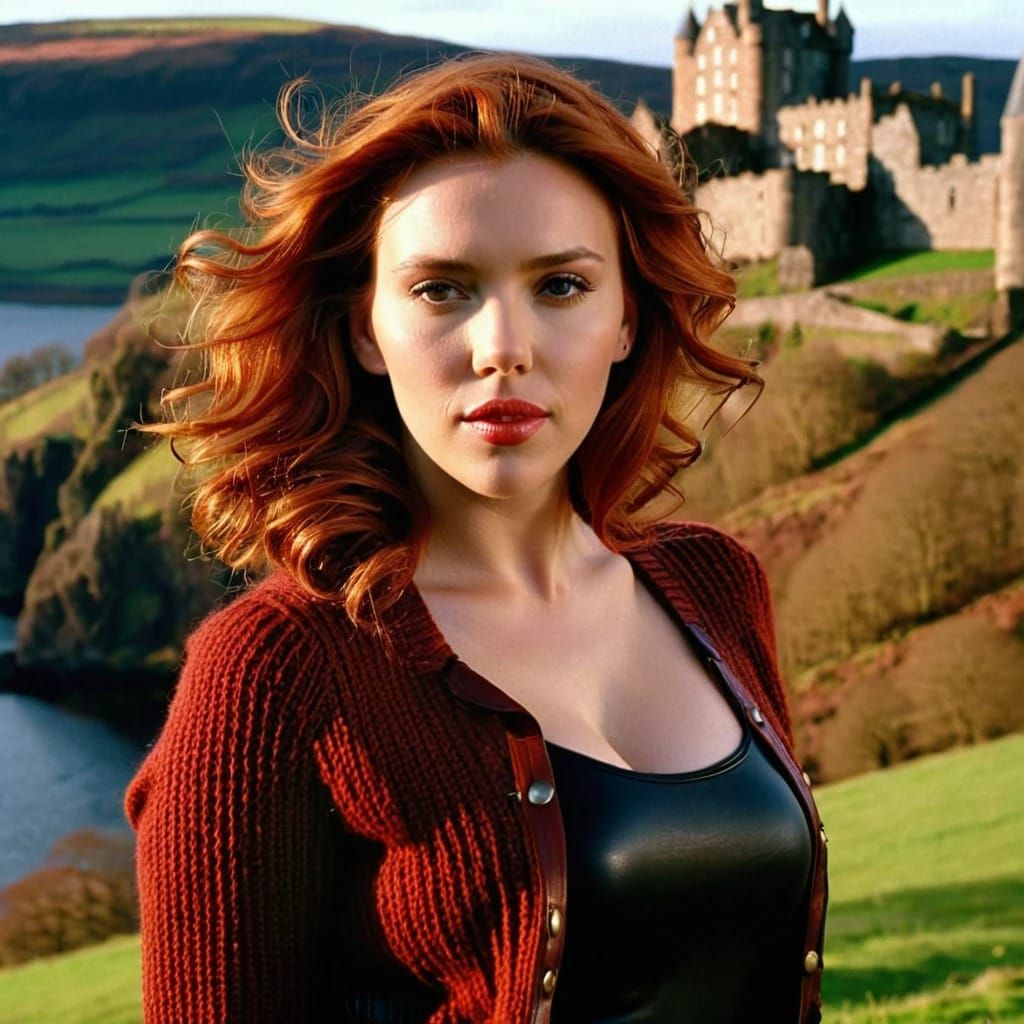 Scarlett johansson portrait