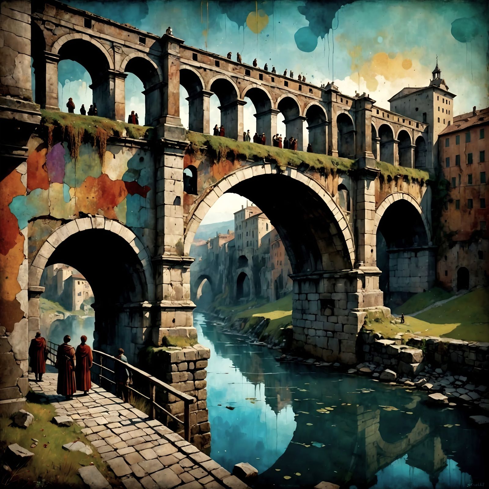 Ancient Bridge  by @Eric
