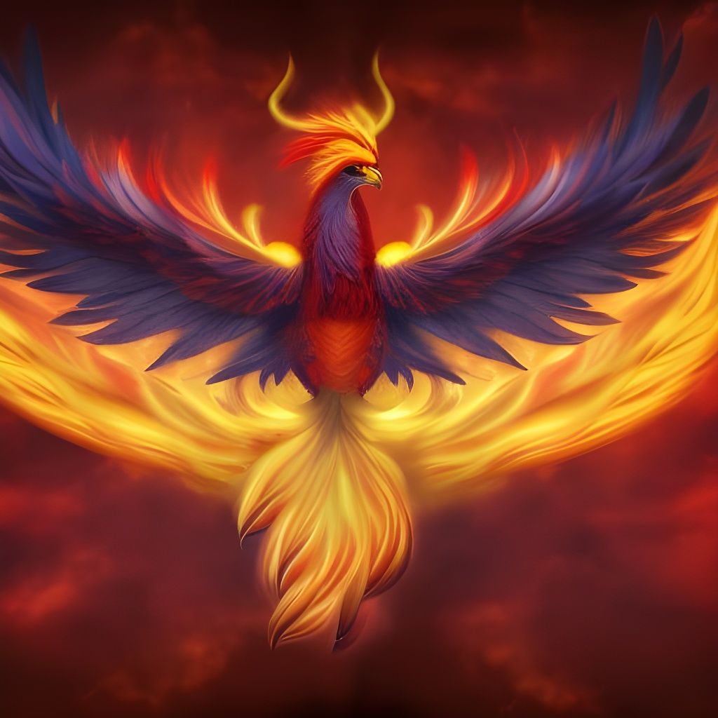 The legendary phoenix 🔥🔥🔥😱😱😱