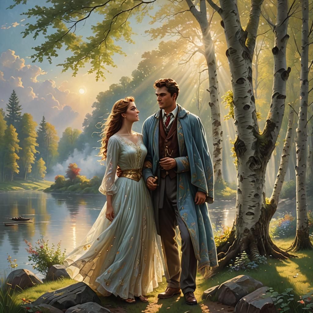 Magical Afternoon by the Lakeside