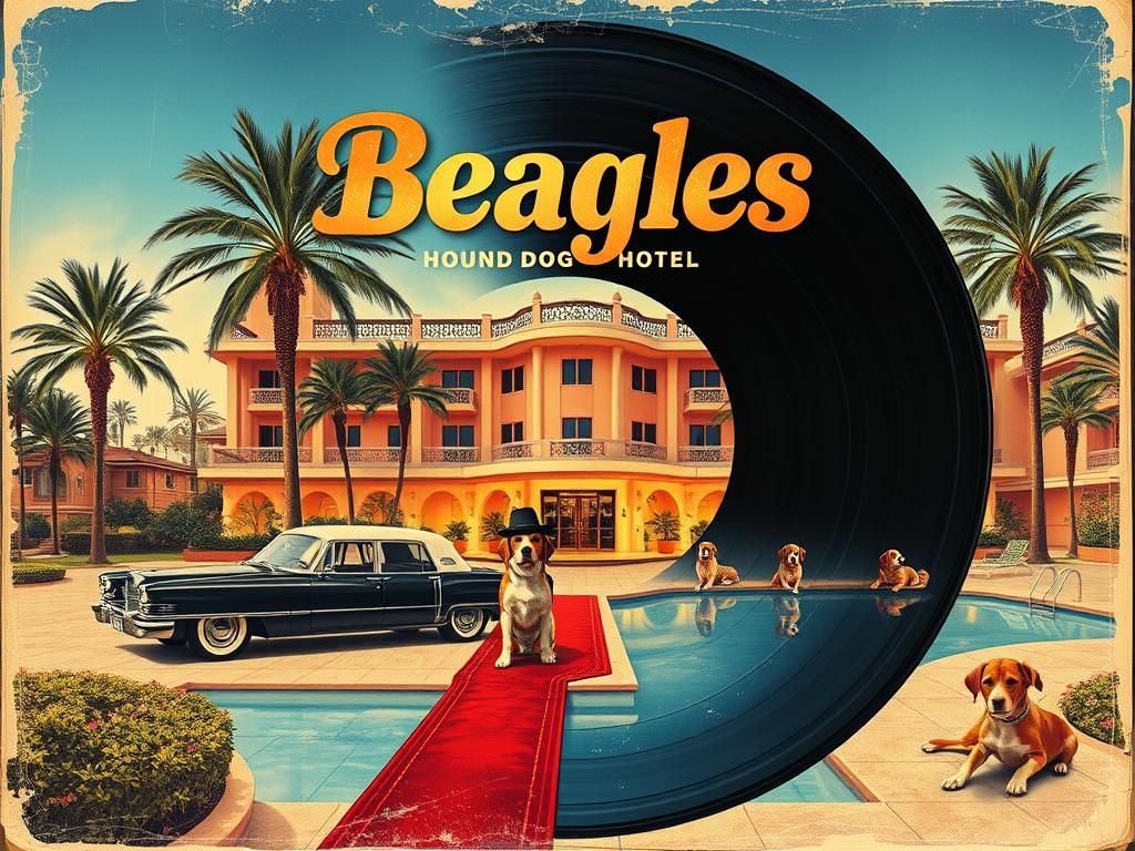 Beagles Best-Selling Album - Hound Dog Hotel  by @smartiepants