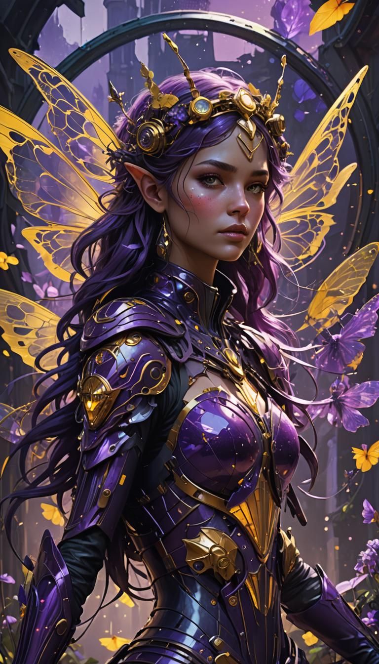 Futuristic fairy