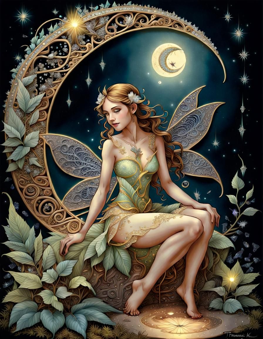 Luna Fae - AI Generated Artwork - NightCafe Creator