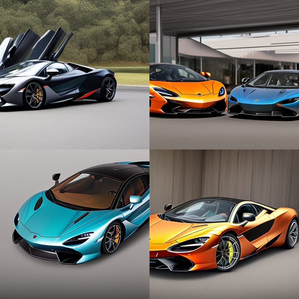 Lamborghini Sian combined with McLaren 720s
