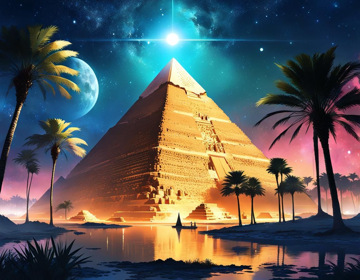 Midnight pyramid