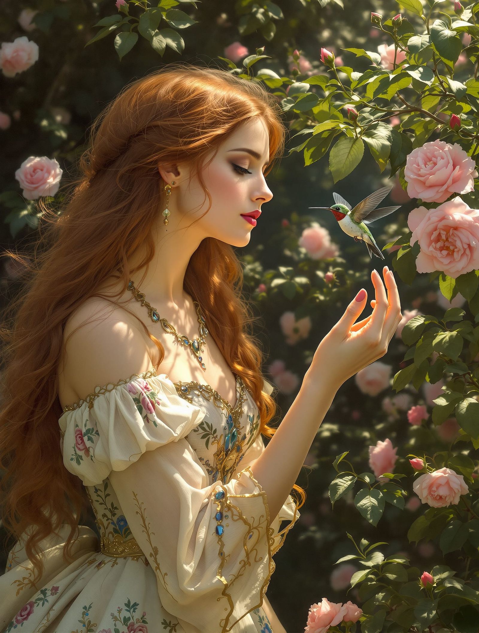 The Magical Visitor  by @Willow Strawberry