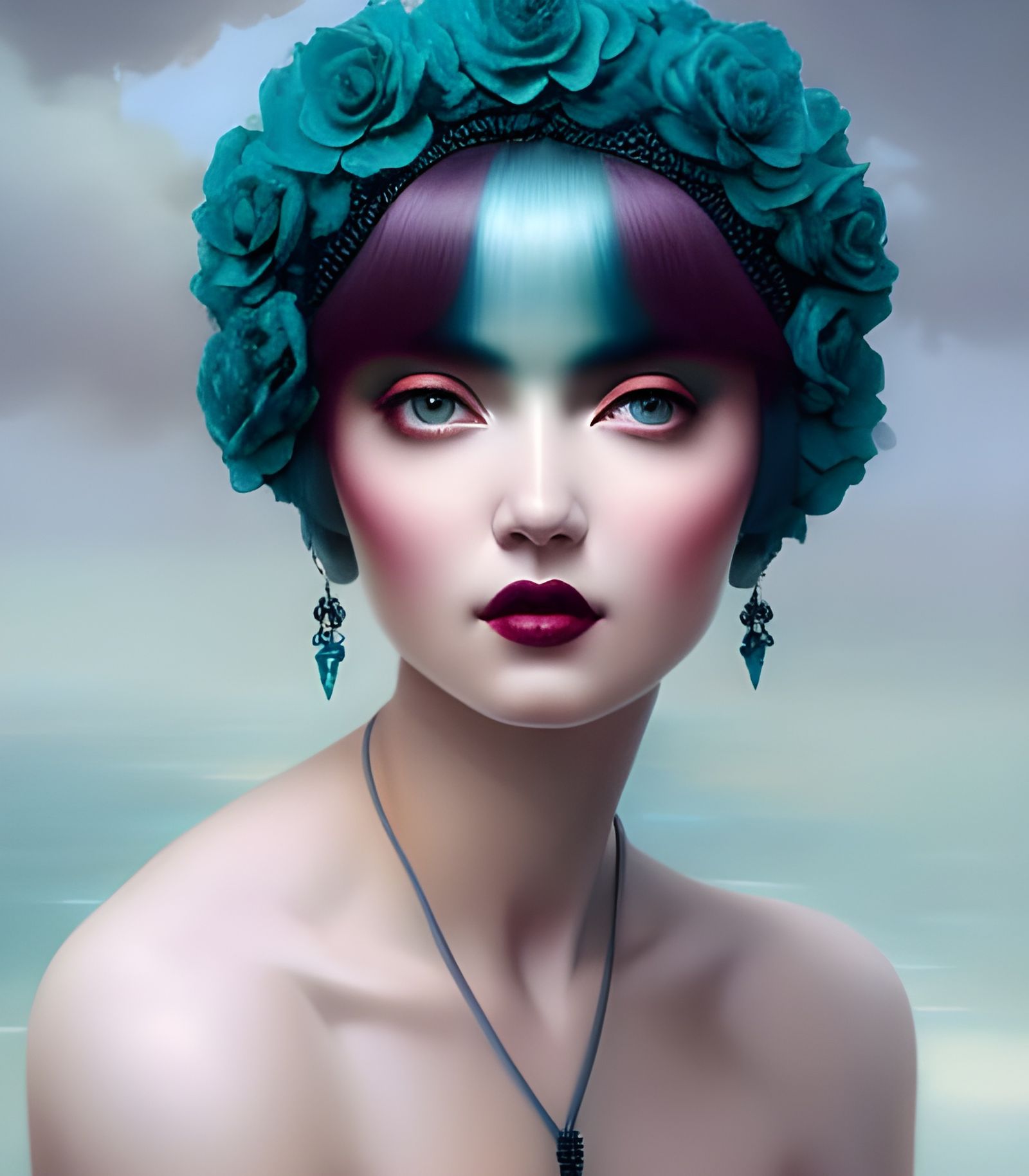 Blue rose