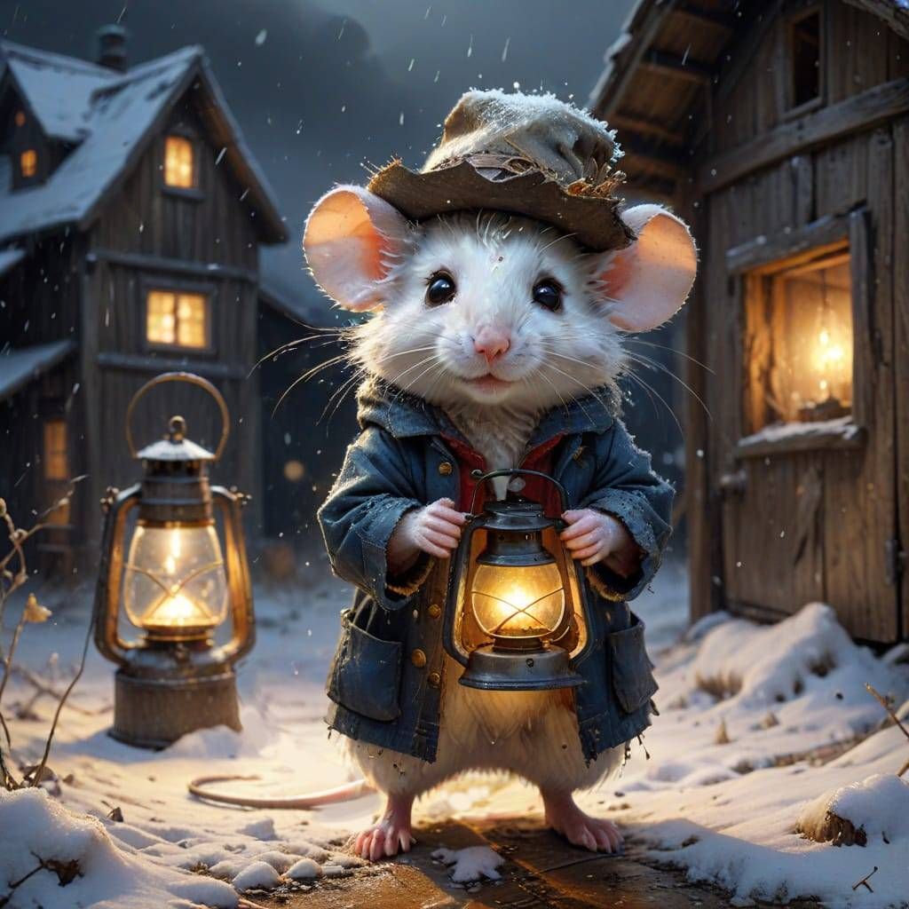 Last check around the farm before bed  by @Spring Tide